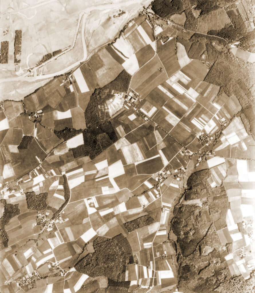 Luftaufnahme von 1943