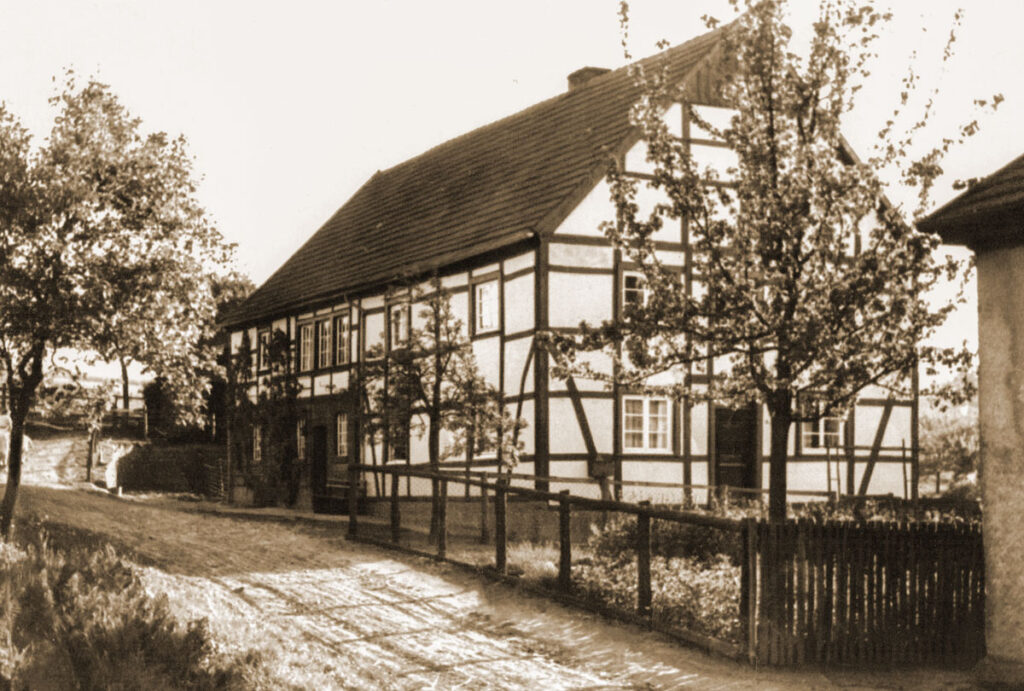 Ein altes Fachwerkhaus