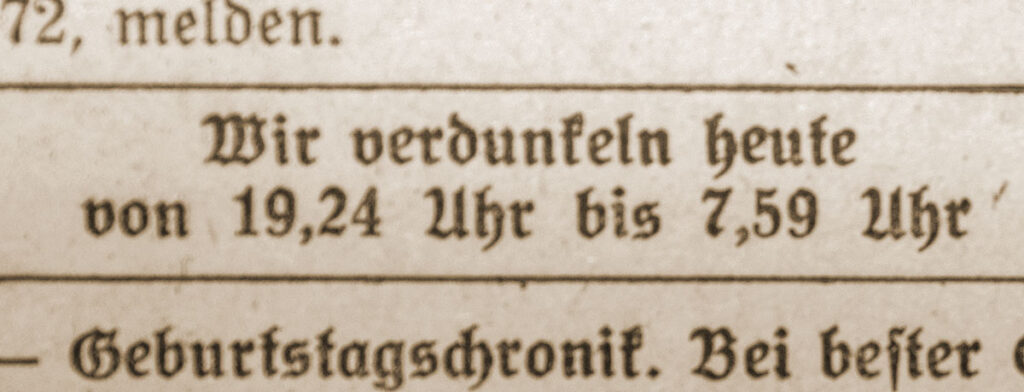 Zeitungsausriss