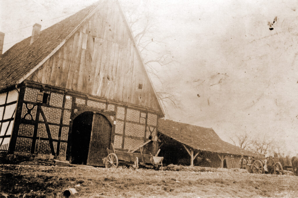 Ein altes Bauernhaus